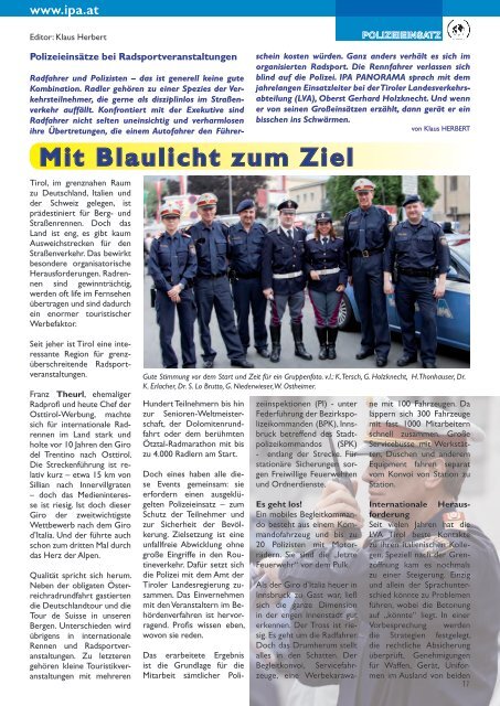 international police association ö sterreichischesektion