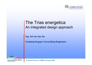 The Trias energetica