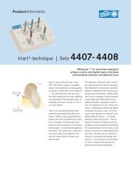 triart®-technique | Sets 4407- 4408 - Kometdental.de