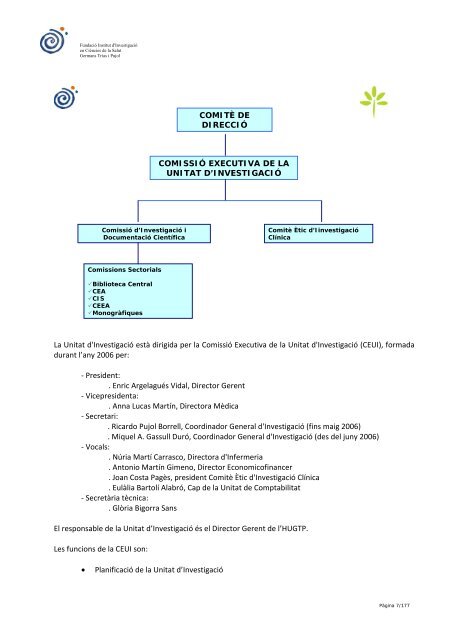 germans trias i pujol - Fundació Institut d'Investigació en Ciències de ...