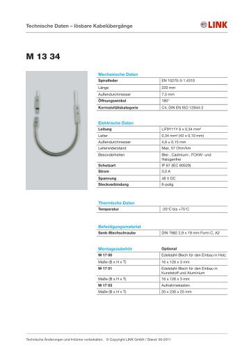 M 13 34 - LINK GmbH