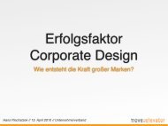 Erfolgsfaktor Corporate Design