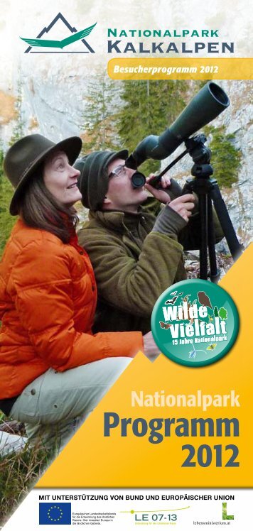 Programm 2012 - Nationalpark Kalkalpen
