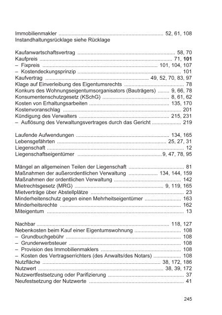 wohnrecht für wohnungseigentümer - Arbeiterkammer Wien