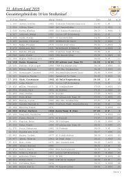 Ergebnisse 10 km-Lauf - Saarsportvereine.de saarsportvereine.de