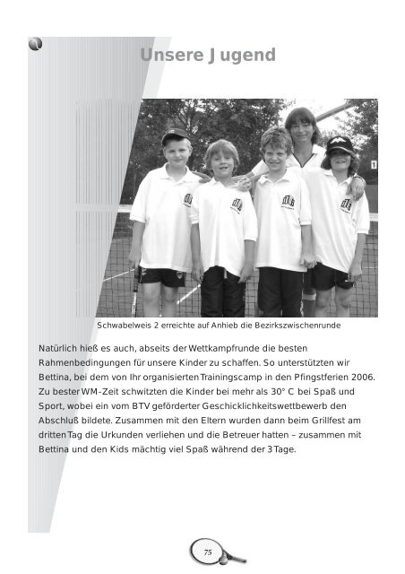 Unsere Jugend - schwabelweis-tennis.de