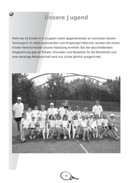 Unsere Jugend - schwabelweis-tennis.de