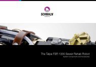 The Talpa FSR 1330 Sewer Rehab Robot - Schwalm-robotic.de