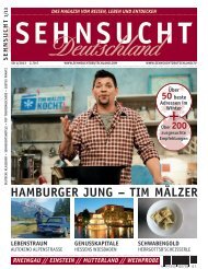 HAMBURGER JUNG – TIM MäLzER - Sehnsucht Deutschland