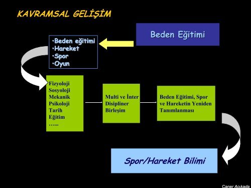 Türkiye'de Spor Bilimlerinin Gelişimi