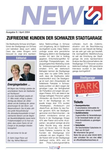 zufriedene kunden der schwazer stadtgarage - Stadtwerke Schwaz