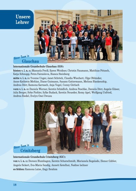 Elternmagazin Schuljahr 2012/2013 - Saxony International School