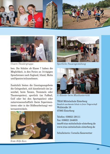 Elternmagazin Schuljahr 2012/2013 - Saxony International School