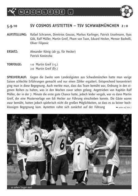 Nr. 4 - SV Cosmos Aystetten