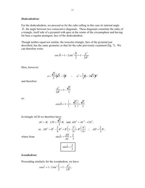 Ad Quadratum Construction and Study of the Regular Polyhedra