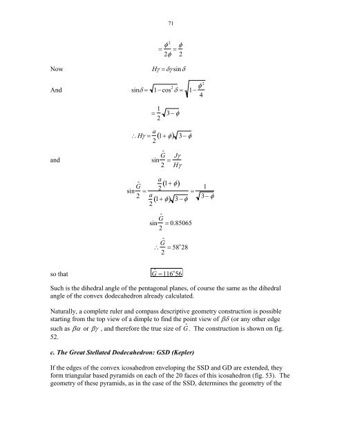 Ad Quadratum Construction and Study of the Regular Polyhedra