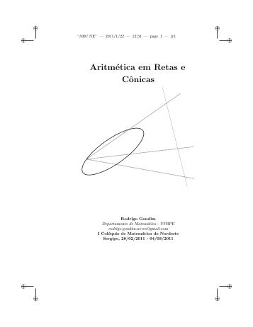 NE-1.07 - Aritmética em retas e cônicas - Rodrigo