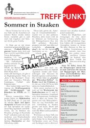 Treffpunkt Ausgabe Sommer 2010 - staaken.info