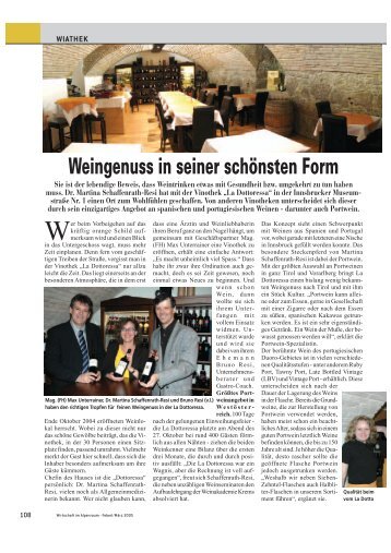 wiathek - LA DOTTORESSA Weinhandel & Genuss GmbH