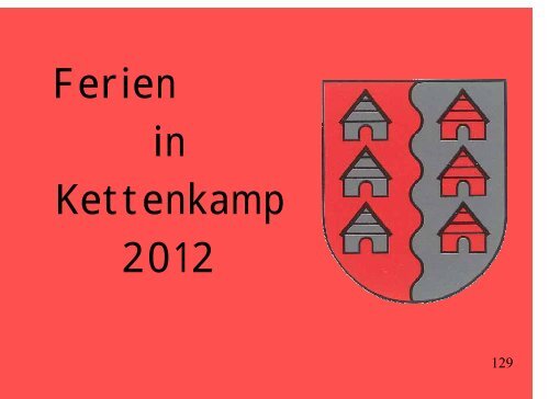 Ferienspaß 2012 – Teil 8 – Kettenkamp - Jugendpflege der ...