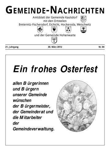 GNK 04/12 aktuell (Page 1) - Gemeinde Kaulsdorf(Saale)