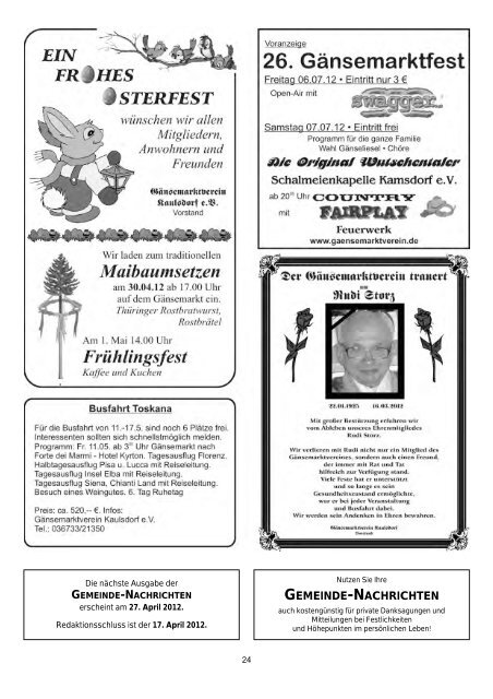 GNK 04/12 aktuell (Page 1) - Gemeinde Kaulsdorf(Saale)