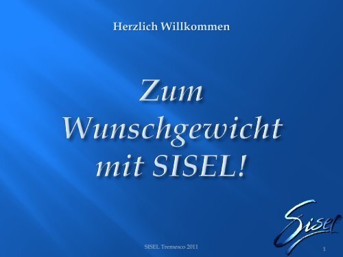 Herzlich Willkommen - Sisel Partner werden