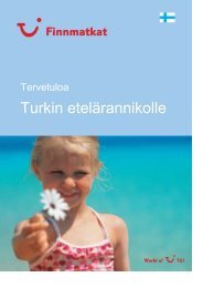 Turkin etelärannikolle