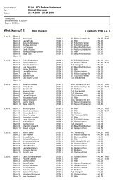 Wettkampf 1 - SV TuS 1925 Herten eV