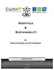 Hospital Draft Final - Curtin University Sustainability Policy Institute