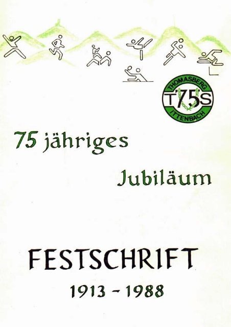 75jähriges Jubiläum TUS Thomasberg-Ittenbach - virtuellen ...