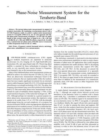 Phase-Noise Measurement System for the Terahertz-Band