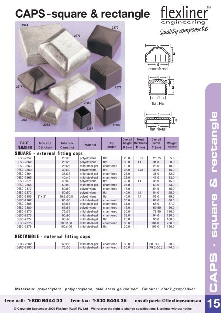 Flexliner - Tube Inserts