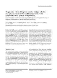 Diagnostic value of high molecular weight alkaline phosphatase