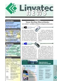 NEWS - Linvatec Deutschland GmbH