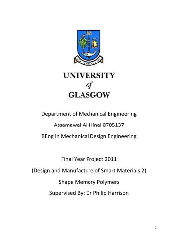 Introduction to SMP: - School of Engineering - University of Glasgow