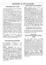 Jahresbericht 1999 - TSV 1908