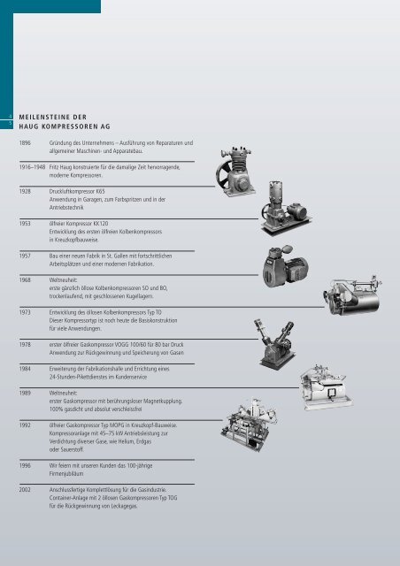 Imageprospekt - HAUG Kompressoren AG