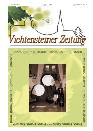 Kunst, Kultur, Kulinarik - Gemeinde Vichtenstein