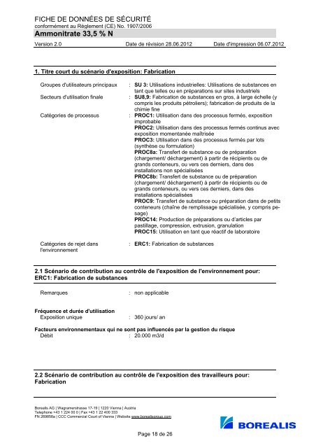 Ammonitrate 33,5 % N - Linzer Agro Trade