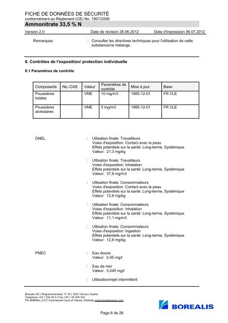 Ammonitrate 33,5 % N - Linzer Agro Trade