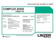 COMPLEX 20/8/8 - Linzer Agro Trade