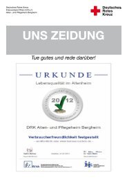 UNS ZEIDUNG - DRK Kreisverband Rhein-Erft eV