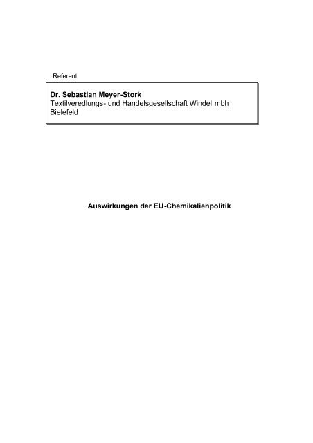 Zur Veranstaltung Am 21. Juli 2003 Industrie - ZiTex