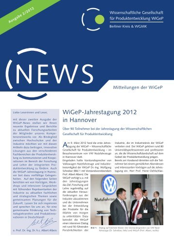 WiGeP News 2/2012 - Virtual Vehicle