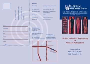 festveranstaltung - Klinikum Wahrendorff GmbH
