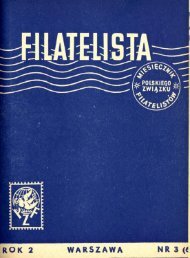 Filatelista Nr 06 - 03.1955.pdf - Polski Związek Filatelistów - Zarząd ...