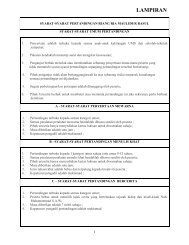 Syarat-Syarat Pertandingan Nasyid - UMS