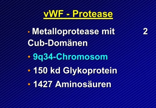 TTP / HUS – Symptomen-Trias TTP Blutungen (Thrombozytopenie ...