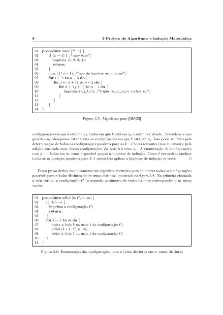 Projeto de Algoritmos e Induç˜ao Matemática - PUC-Rio